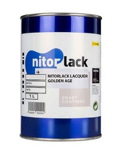NitorLACK nitrocellulose paint Golden Age clear - 1L can