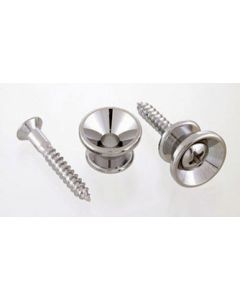 Allparts AP 0670-B01 Strap Knob Bulk/30 nickel