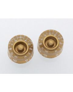 Allparts PK 0130-032 LP Knob(2) speed gold 