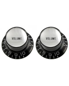 Allparts PK 0184-023 Refl. Knob Vol.(2) sch.