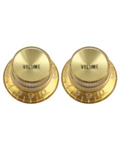 Allparts PK 0184-032 Refl. Knob Vol.(2) gold