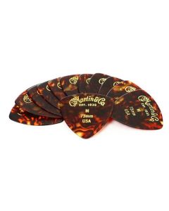 Martin pick pack 346 shape .73mm faux tortoise Medium 12 pcs
