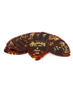 Martin pick pack 346 shape .96mm faux tortoise Heavy 12 pcs