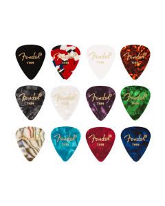 Fender Celluloid Medley Picks 12 pieces
