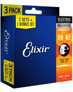 Elixir 16540 3/2 Electric Nano 009/042 