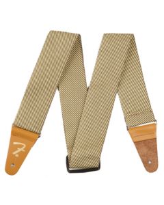Fender Strap Tweed / Lederenden Tan 