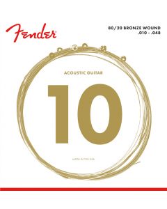 Fender® Ac. Guitar Strings 80/20 Bronze