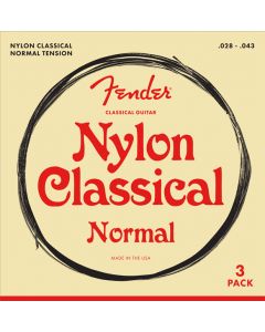 Fender® 100 Nylon Classic Strings 3-Pack