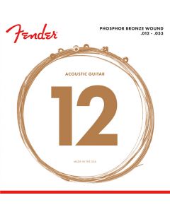 Fender® 60L Ac. Guitar Strings 012/053