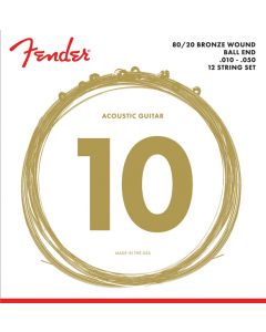 Fender® 70-12L Ac. Guitar Str. 010/050