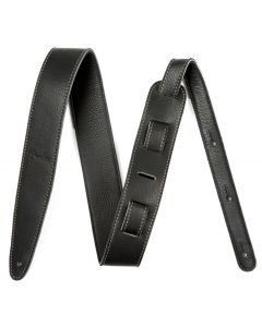 Fender® Artisan Leather Strap 2" black 