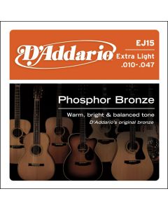 D'Addario Phosphor Bronze snarenset akoestisch