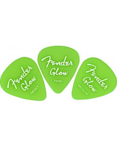 Fender® Glow in the dark 351 Picks (12) 