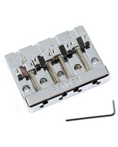 Fender® HiMass 4-str. Bass Bridge chrome