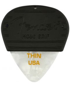Fender® Mojo Grip white moto Pick thn.