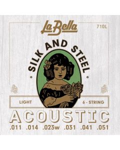 LaBella Silk & Steel snarenset akoestisch, light, 011-014-023-031-041-051