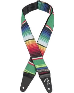 Fender® Serape Strap green multi 2"