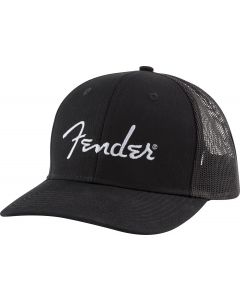 Fender® Silver Logo Snapback Hat