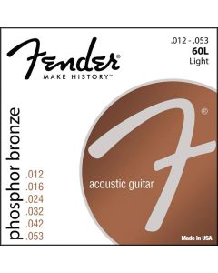 Fender Phosphor Bronze string set acoustic ph.bronze roundwound light 012-016-024-032-042-052 