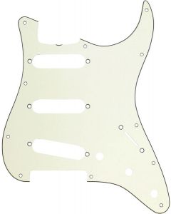 Fender® Strat® Pickguard 11-h 3ply mintg