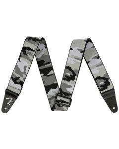 Fender® WeighLess Gray Camo Strap 5cm 