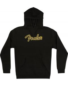 Fender® Yellow Stitch Logo Hoodie bk XL 