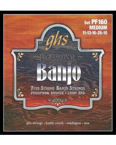 GHS PF160 5-string Banjo Ph. Bronze M 