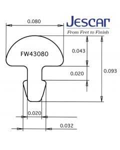 Jescar 43080 Fret Wire 2