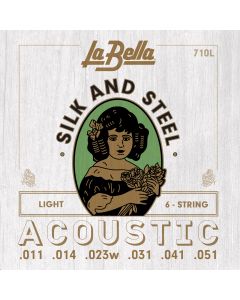 La Bella 710 Silk & Steel Acoustic 