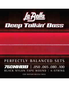 La Bella 760NHBB Beatle Bass bl