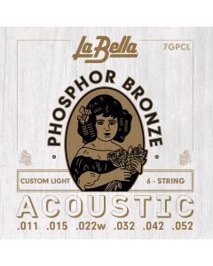 La Bella 7GPCL Phosphor Bronze 011/052