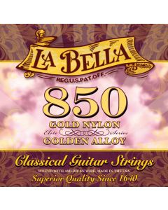 La Bella 850 Concert Classic Golden Alloy