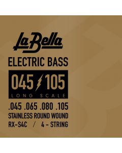 La Bella Bass RX-S4C St. Steel 045/105