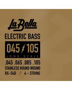 La Bella Bass RX-S4D St. Steel 045/105
