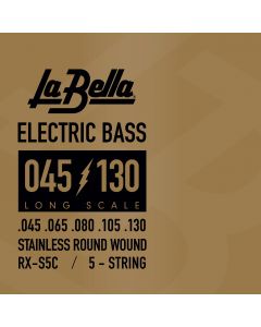 La Bella Bass RX-S5C St. Steel 045/130