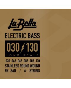 La Bella Bass RX-S6D St. Steel 030/130