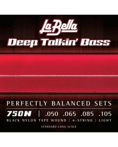 La Bella Black Nylon Tape 750N 050/105