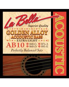 La Bella Brasswound Acoustic Bass 040/095