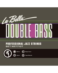 La Bella Double Bass 7710T White Nylon 