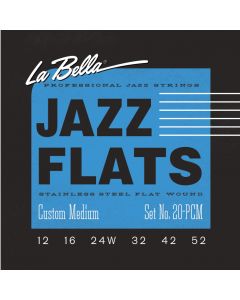 La Bella Jazz Flats Stainl-20PCM 012/052