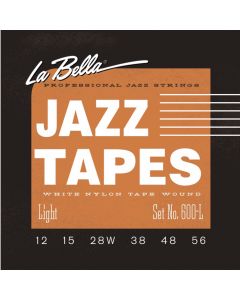 La Bella Jazz Tapes 600L Wh.Nylon Light