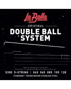 La Bella S300 5-Str. Double Ball 045/128