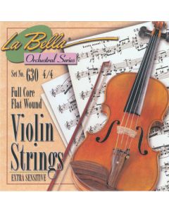 La Bella Set 630 Violin Metal Set 4/4 