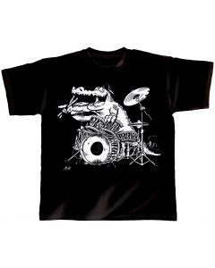 T-Shirt black Kroko Power L 