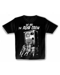 T-Shirt black Road Crew XL 