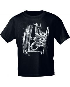 T-Shirt black Tenorhorn S
