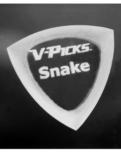 V-Pick Snake Pointed Ghost Rim Pick