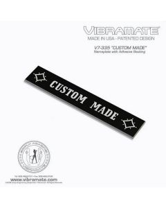 Allparts Vibramate "Custom Made" nameplate