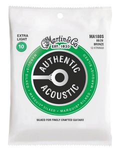 Martin Authentic Acoustic Silked string set 12-string 80/20 bronze