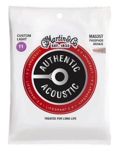 Martin Authentic Acoustic Lifespan 2 string set phosphor bronze